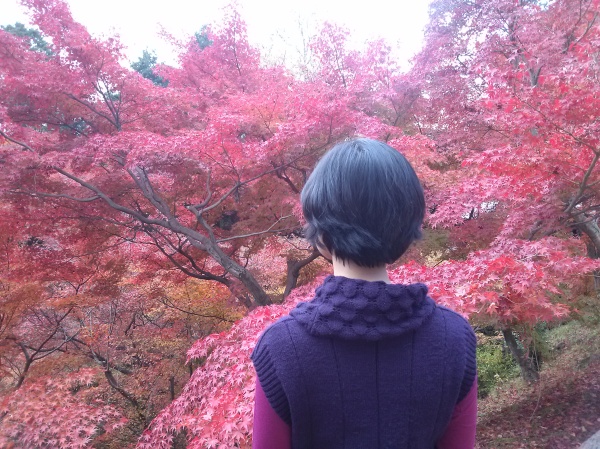 Kyoto mùa này đỏ lắm